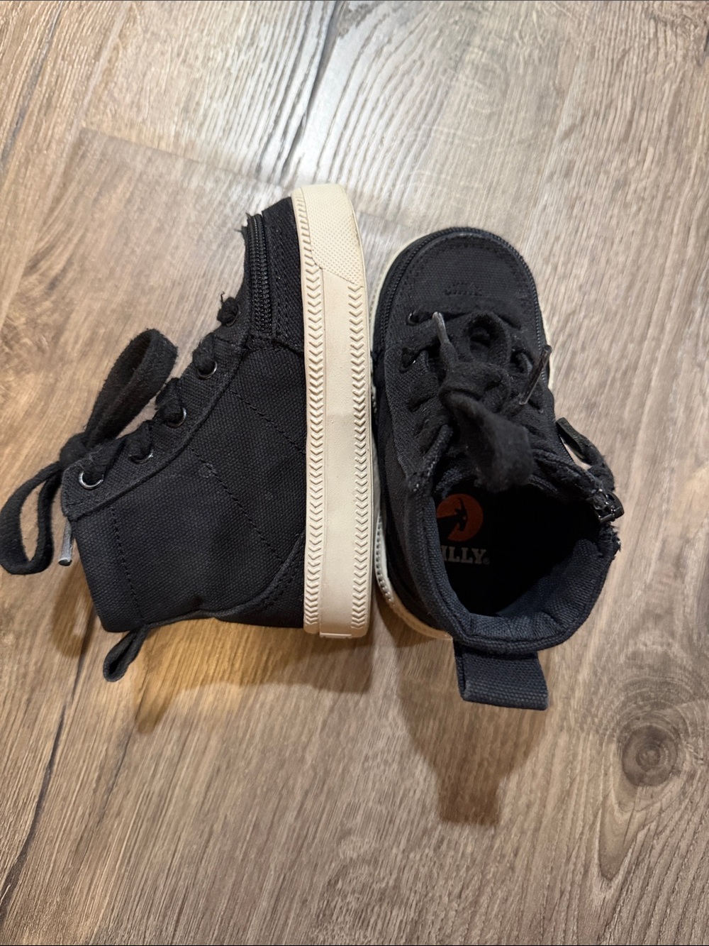 Billy Toddler High Top School— Black